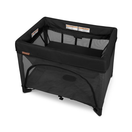 UPPAbaby Jake (black/charcoal) port a cot or travel cot for babies and toddlers. 