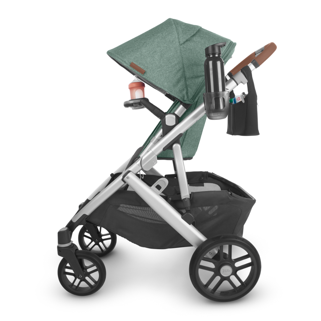 Snack tray on stroller 