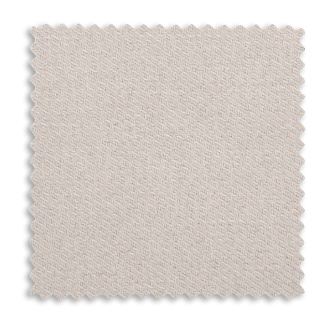 Textured beige fabric swatch for UPPAbaby Charlie fabric on a white background