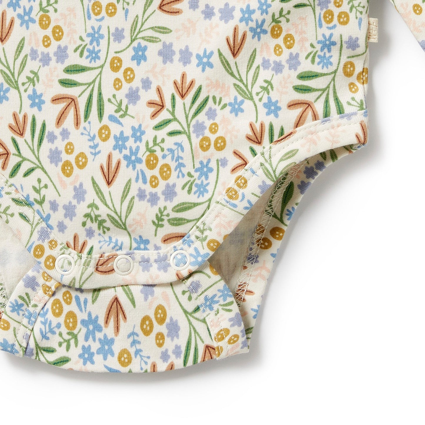 Wilson + Frenchy Tinker Floral Organic Bodysuit
