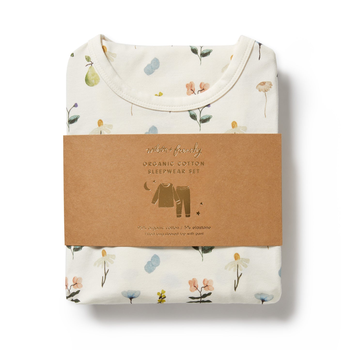 Wilson + Frenchy Petit Garden Organic Long Sleeved Pyjamas