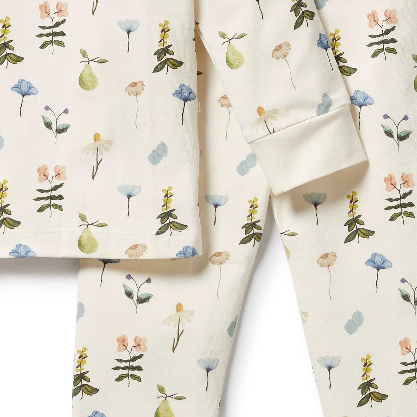Wilson + Frenchy Petit Garden Organic Long Sleeved Pyjamas