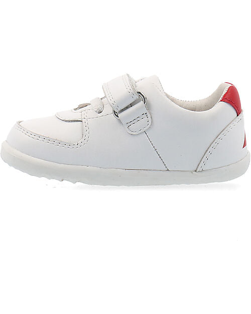 Bobux Step Up Comet Shoes White/Red