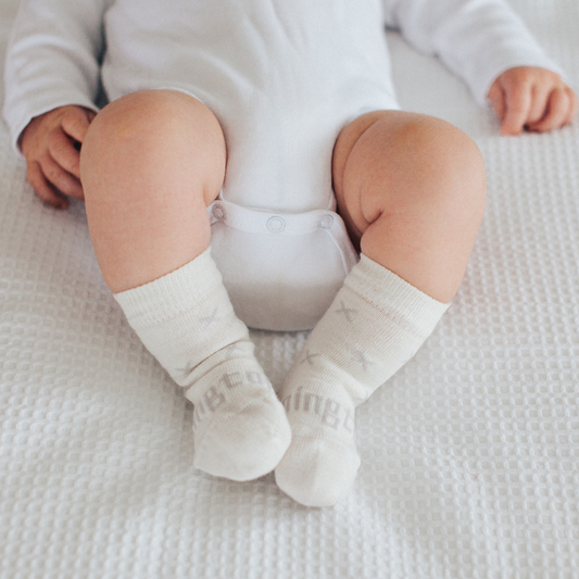 Lamington Merino Wool Socks Baby - Fox