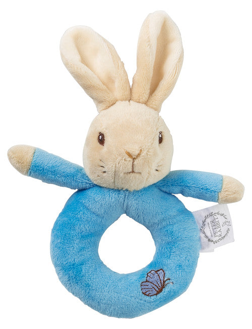 Peter & Flopsy Bunny Ring Rattles