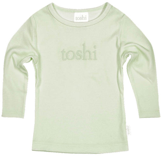 Toshi Dreamtime Organic Tee Long Sleeve Logo Mist