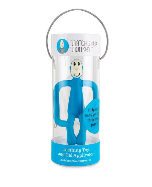 Matchstick Monkey ClassicTeething Toy  - Blue