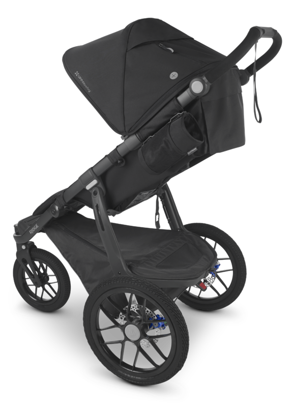UPPAbaby RIDGE, Maxi Cosi Pebble 360 Pro capsule & Familyfix 360 Pro SlideTech swivel base bundle