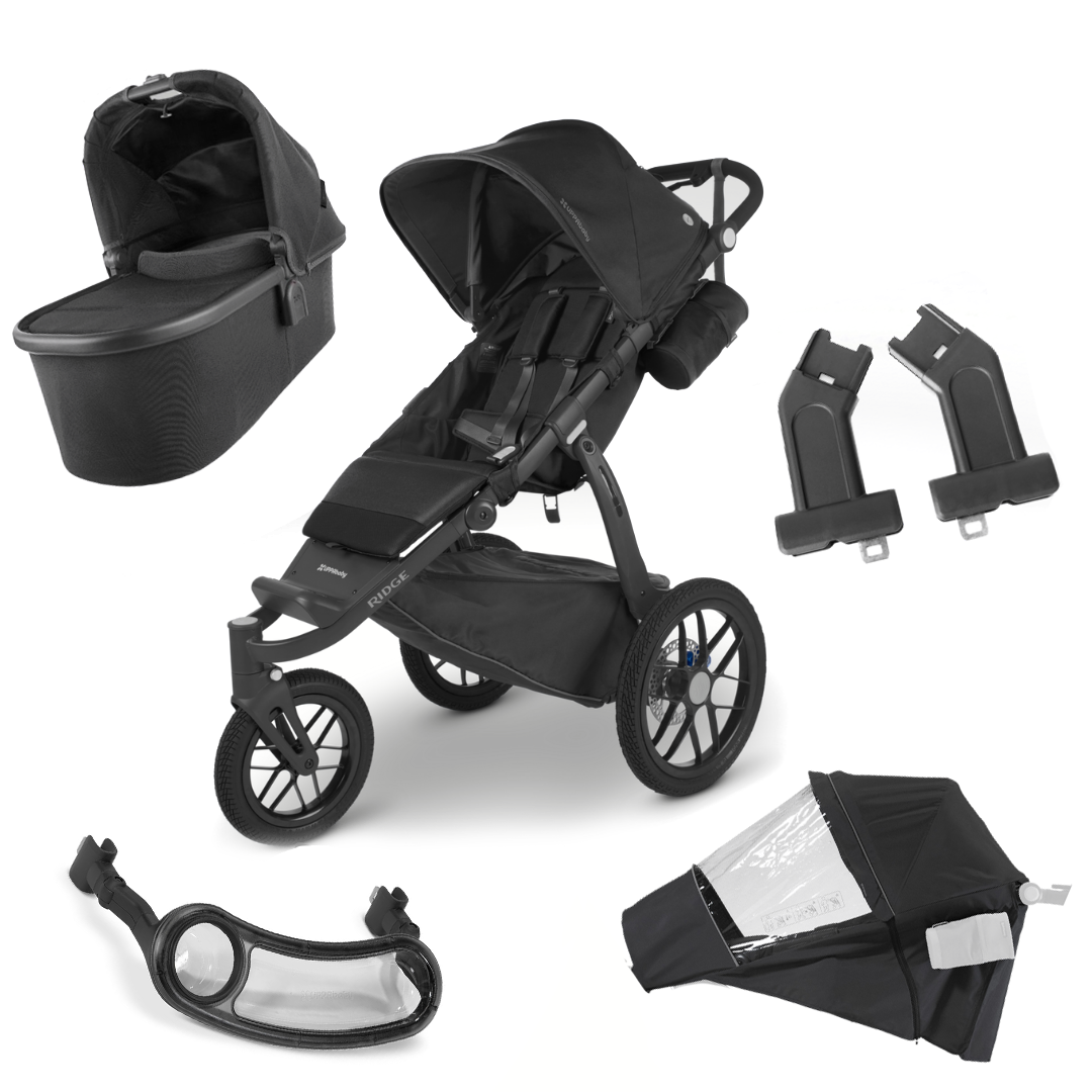 UPPAbaby RIDGE Stroller Bundle