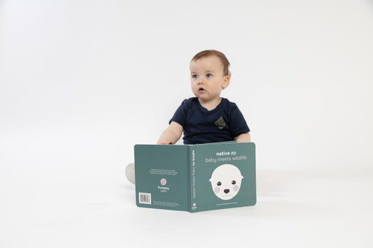Native NZ Baby Meets Wildlife - Baby Board Book