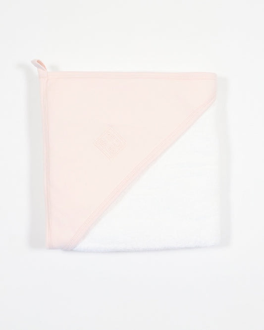 Babu Hooded Towel Shell Pink